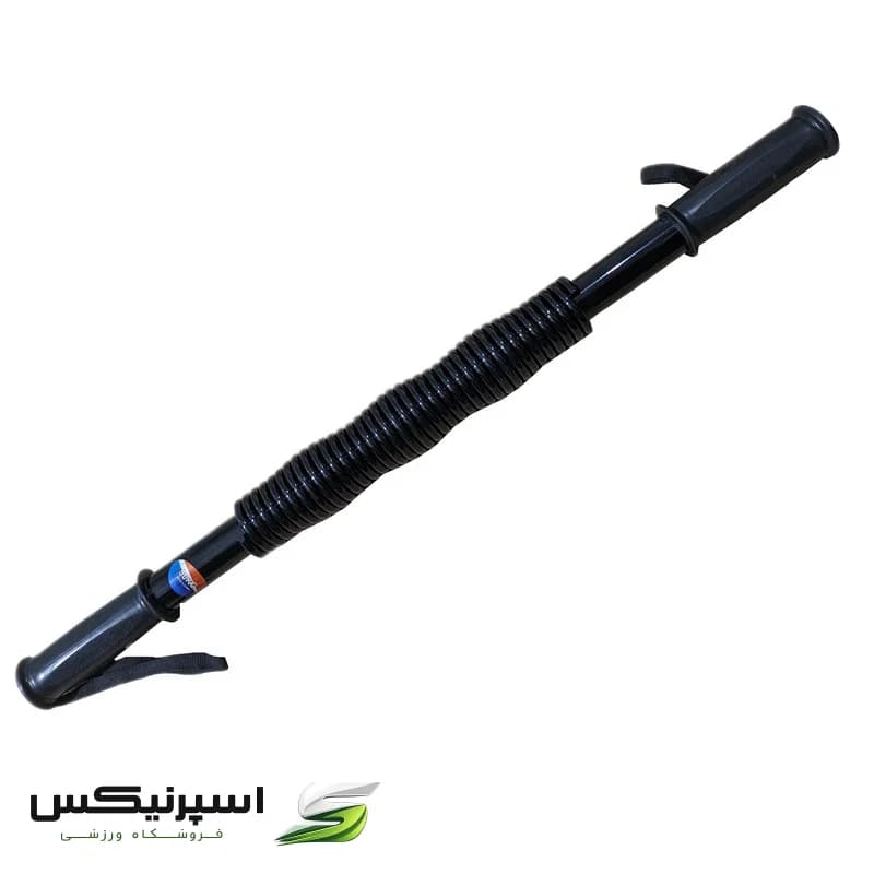 فنر کروشه بدنسازی مدل سه موج با تحمل فشار30 کیلوگرم، ضخامت 50 میلی‌متر، ابعاد 61x5x5 سانتی‌متر و وزن 1400 گرم، مناسب تمرین کراسفیت و تقویت مچ