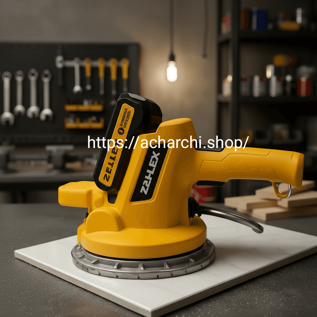 ویبره کاشی و سرامیک شارژی زلکس آلمان دیمردار + قاپک آلومینیومی دو باتری 60 ماه پشتیبانی و گارانتی معتبر به شدت با کیفیت و پر قدرت مدل ZX.Vb1110 — تصویر ۲