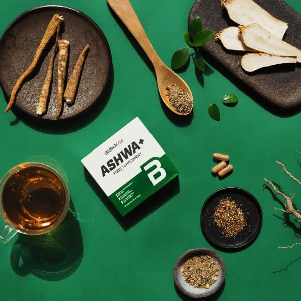 آشواگاندا BiotechUSA مجارستانی ۳۰ کپسول — تصویر ۳