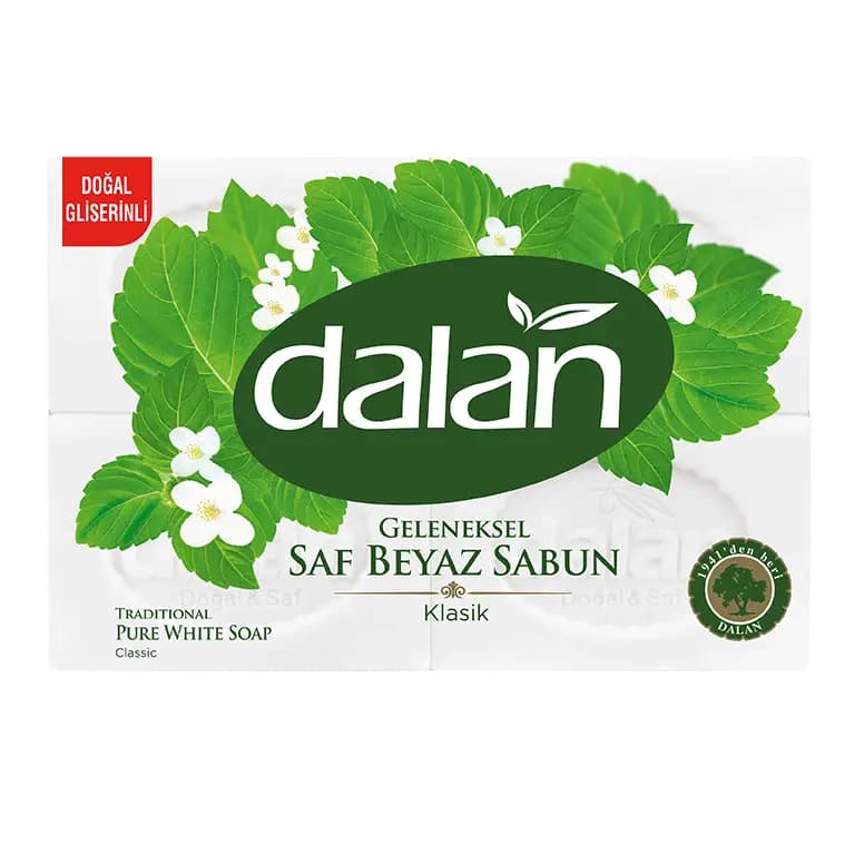 صابون سفید دالان کتابی مدل کلاسیک 4 عددی — تصویر ۳