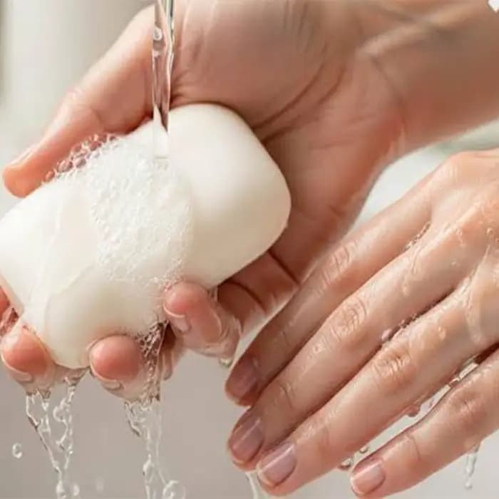 صابون سفید دالان کتابی مدل کلاسیک 4 عددی — تصویر ۲