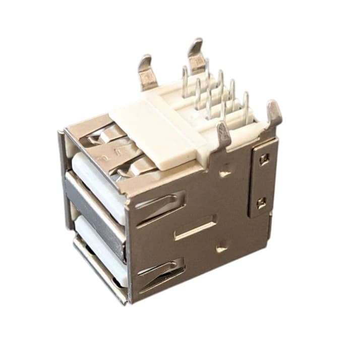 کانکتور USB مادگی تیپ A دوبل