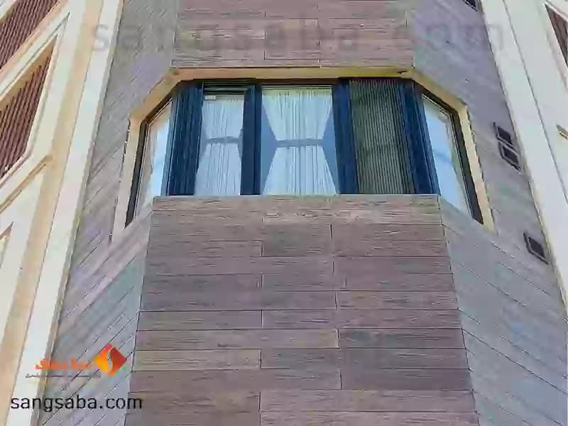 بتن اکسپوز طرح چوب — تصویر ۴
