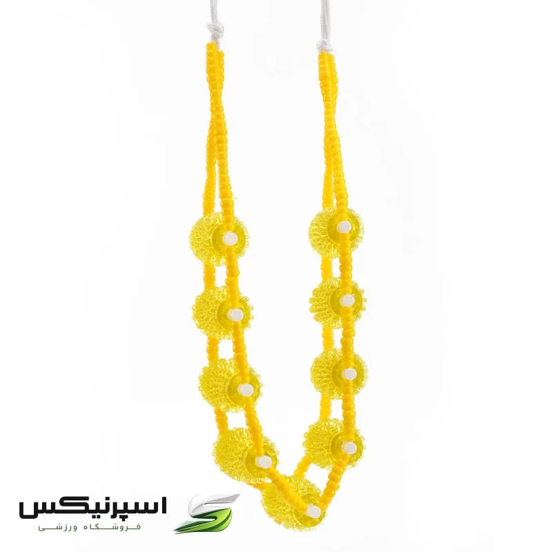 ماساژور دستی کمر تن‌زیب مدل سوزنی با طول 112cm و 9 رول سوزنی کریستالی، دارای 2 دسته پلاستیکی برای ماساژ عمیق، رفع خستگی، کاهش استرس و بهبود خواب — تصویر ۵