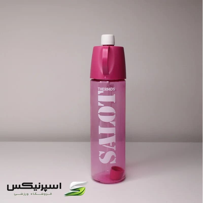 قمقمه ورزشی سالوت مدل شفاف گنجایش 0.6 لیتر — تصویر ۶