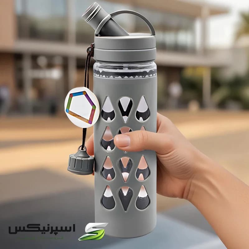 قمقمه مدل اشکی گنجایش 0.5 لیتر — تصویر ۲