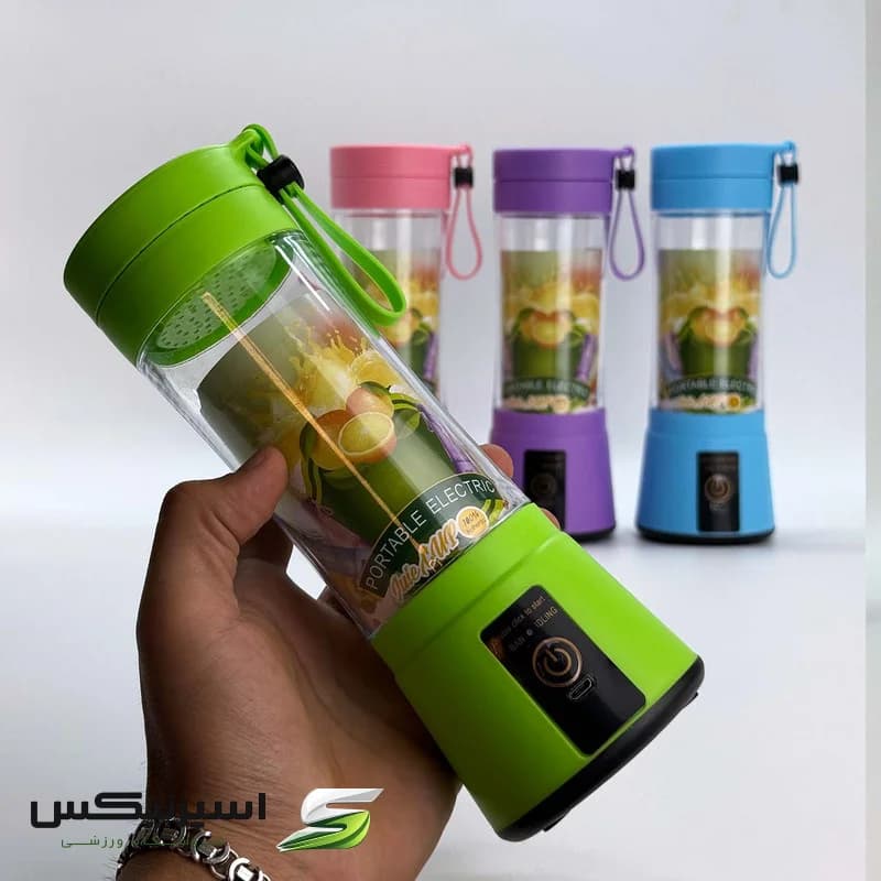 شیکر شارژی قابل حمل مدل اسموتی ساز کد 2241 گنجایش 0.35 لیتر — تصویر ۷