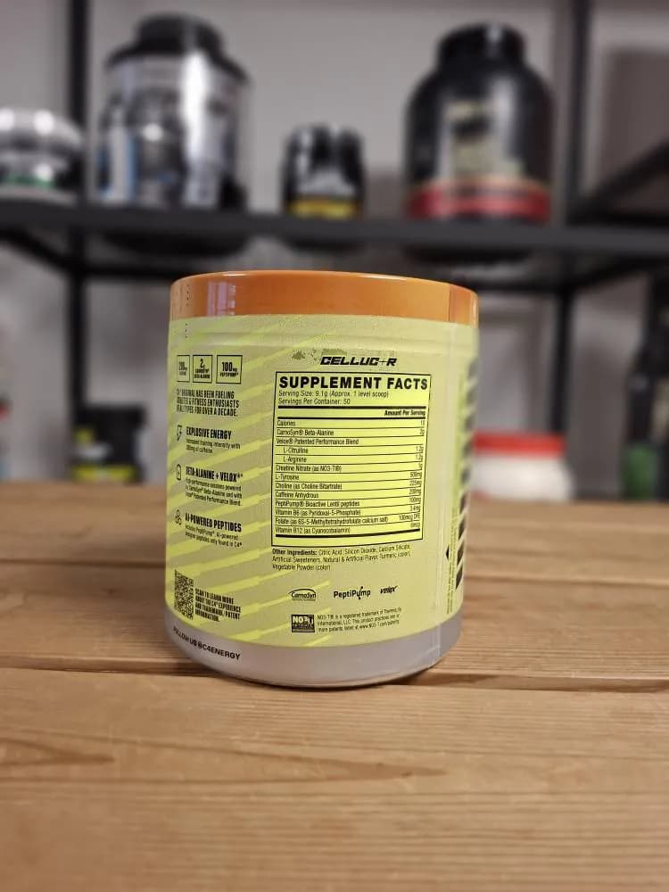 پمپ C4 سلوکور 195 گرم | Cellucor C4 Original 30 Servings — تصویر ۳