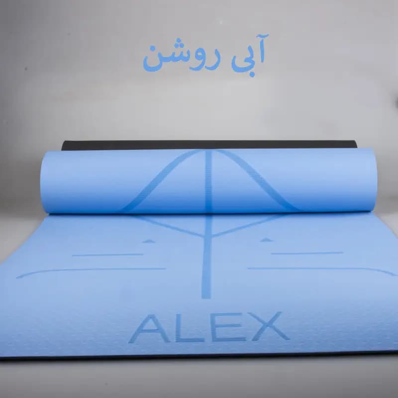 زیر انداز یوگا مدل ALEXضخامت 6 میلی متر — تصویر ۵