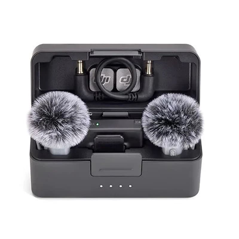 ست میکروفن بی سیم دی جی آی مدل Mic Mini 2 دوکاربره با درگاه اتصال Type-c — تصویر ۱۲