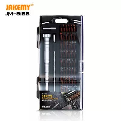 ست پیچ گوشتی 61 عددی جکمی JAKEMY JM-8166 — تصویر ۴