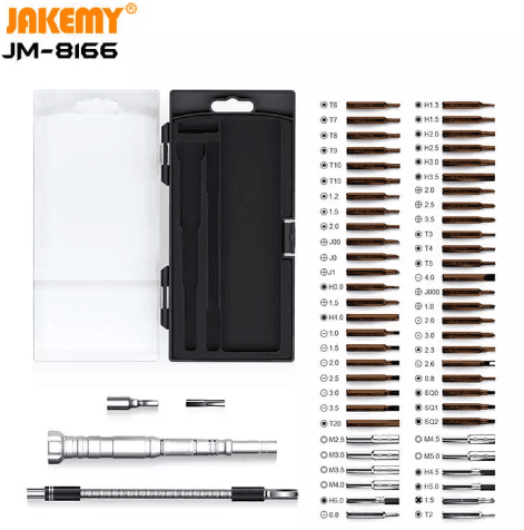 ست پیچ گوشتی 61 عددی جکمی JAKEMY JM-8166 — تصویر ۵
