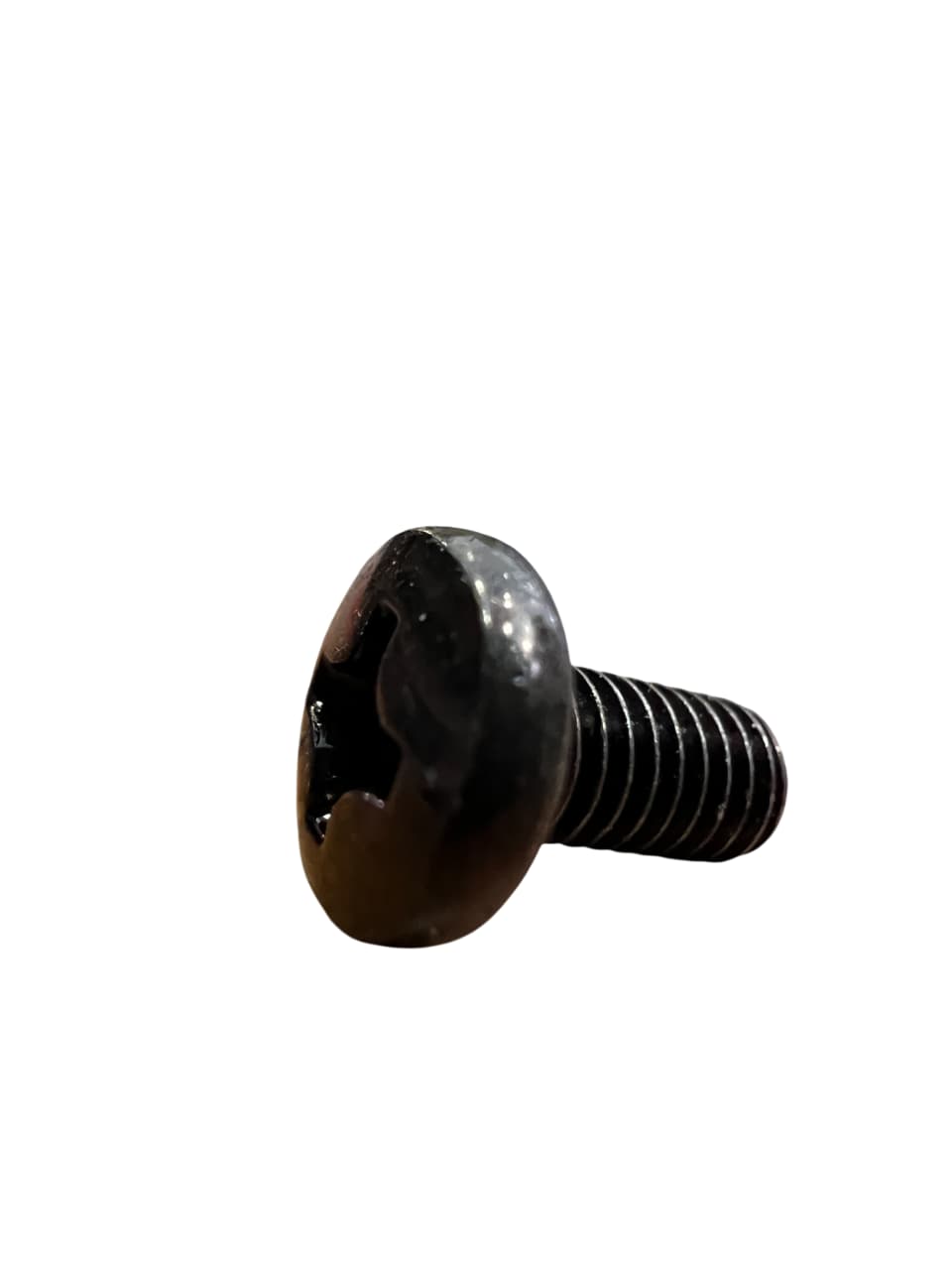 پیچ مشکی دنده ریز سرگرد سایز3 قد 8 میلیمتر قطر سر پیچ 6 میلیمتر بسته 20 عددی