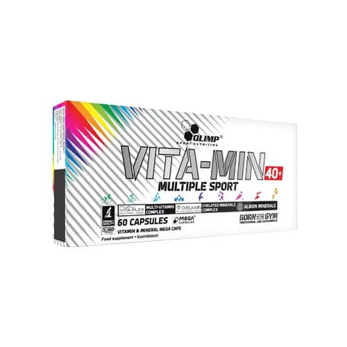 مولتی ویتامین +40 الیمپ 60 کپسول | Olimp Vita-Min Multiple Sport 40+