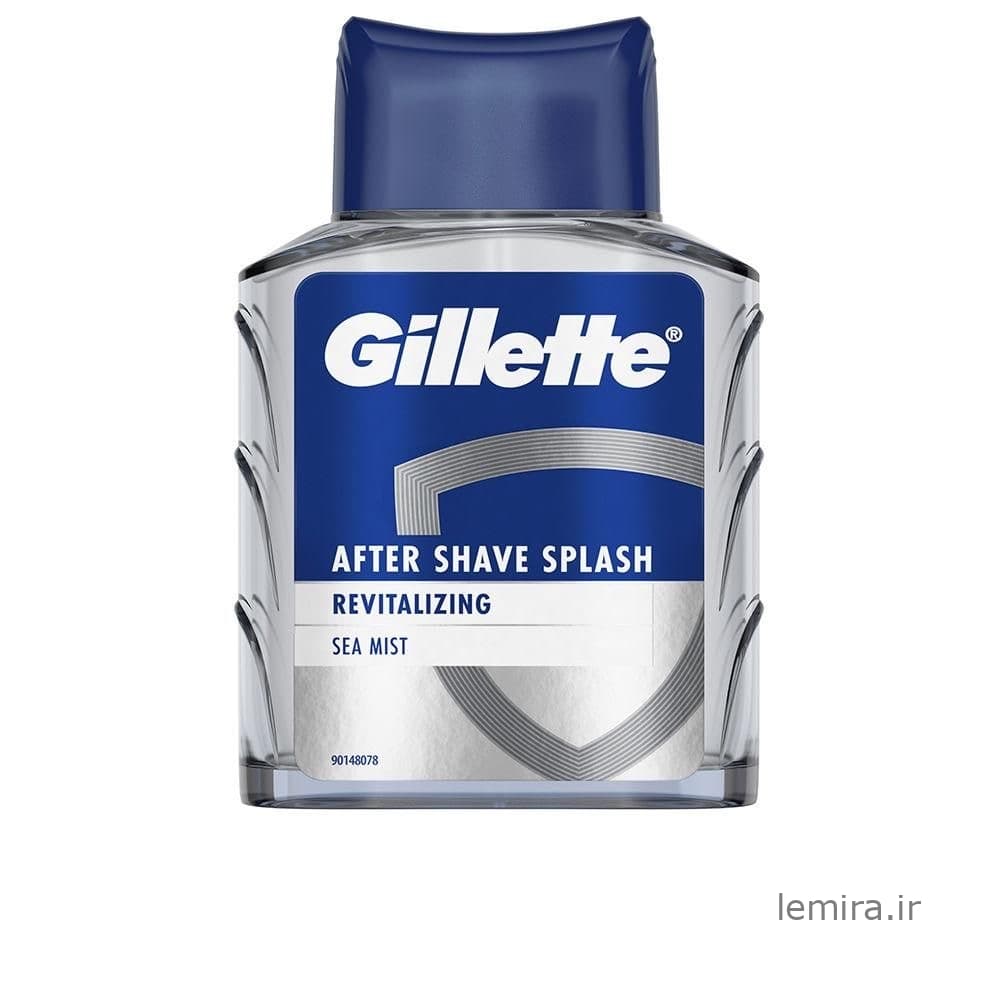 افتر شیو ادکلنی ژیلت مدل Revitalizing Sea Mist حجم ۱۰۰میل