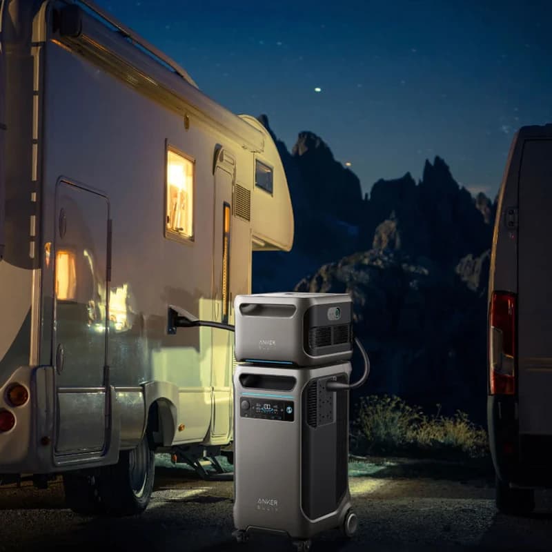 پاور استیشن انکر مدل SOLIX F3800 Portable A1790 ظرفیت 3840 وات ساعت، حداکثر توان خروجی 6000 وات — تصویر ۸