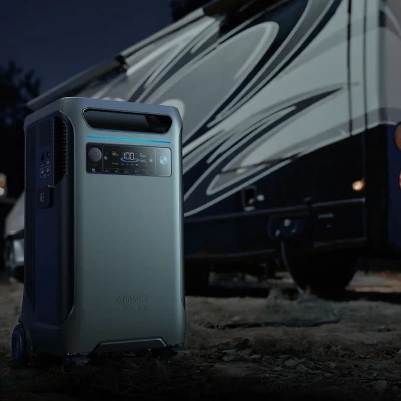 پاور استیشن انکر مدل SOLIX F3800 Portable A1790 ظرفیت 3840 وات ساعت، حداکثر توان خروجی 6000 وات — تصویر ۷