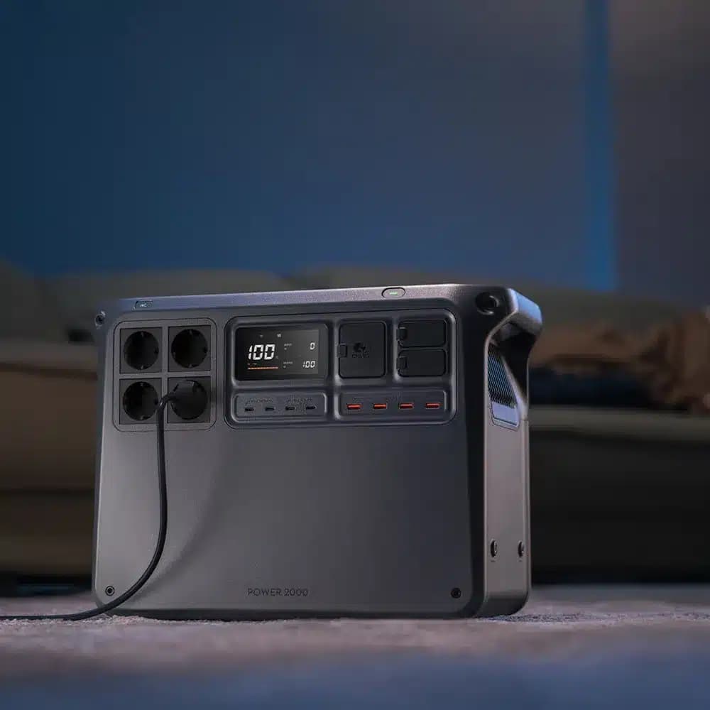 پاور استیشن دی جی آی مدل DJI Power 2000 CN ظرفیت ۲۰۴۸ واتساعت توان خروجی ۳۰۰۰ وات — تصویر ۱۱