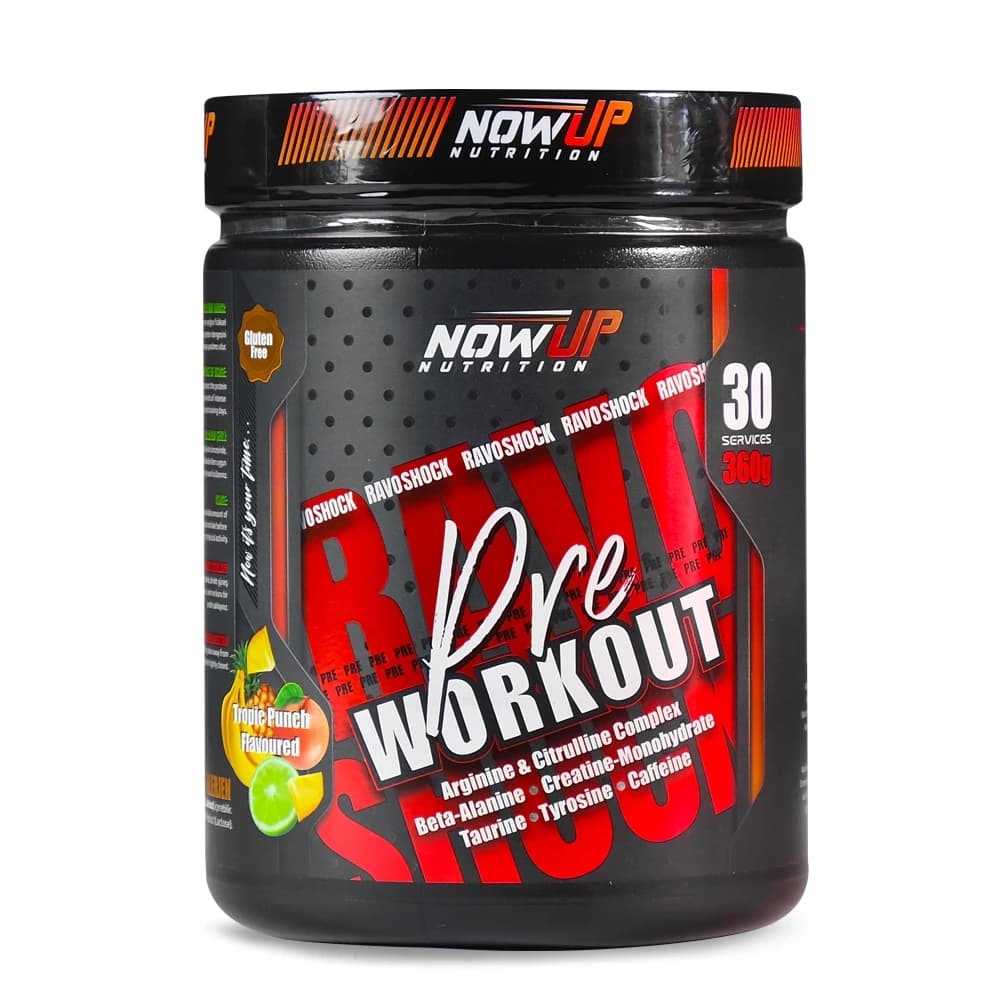 پمپ راوو شاک ناوآپ ۳۶۰ گرم | Ravo Shock Pre-Workout