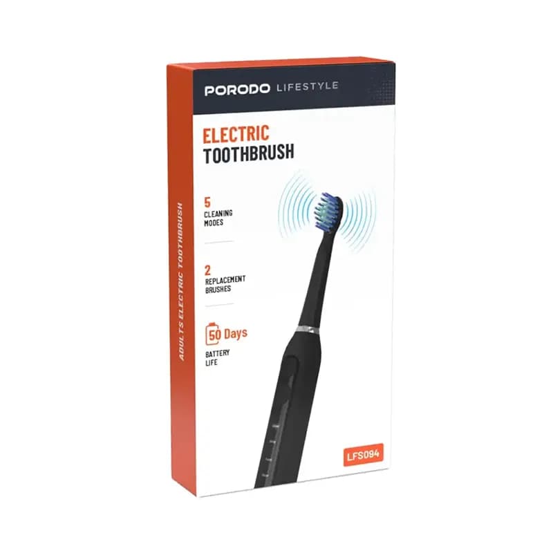 مسواک برقی پرودو مدل PORODO PD-LFST094 Porodo PD-LFST094-BK Electric Toothbrush — تصویر ۴