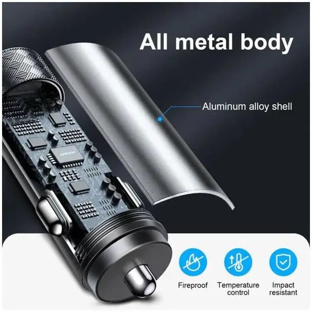 شارژر فندکی 50 واتی جویروم (Joyroom) مدل JR-CL13 — تصویر ۵