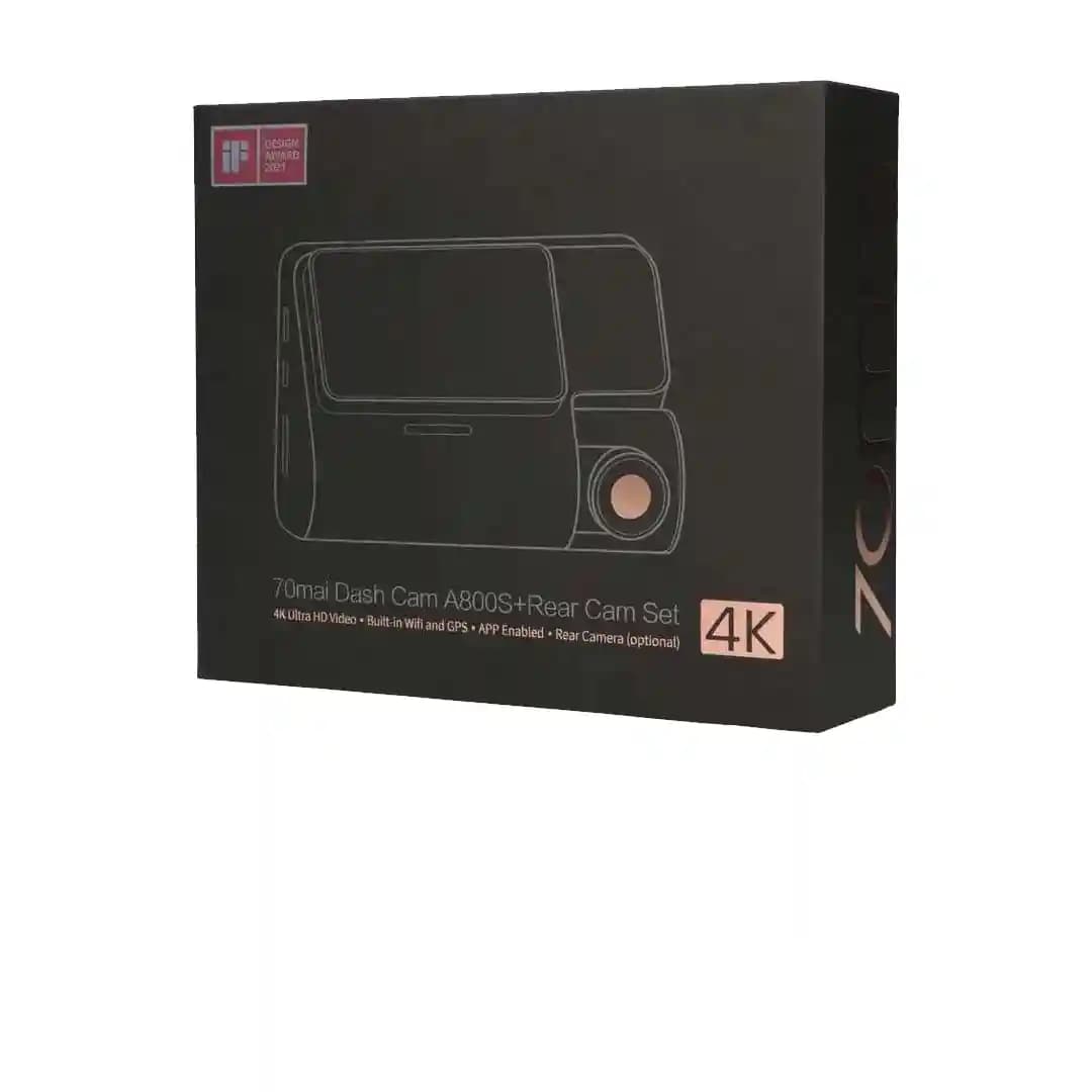 دوربین ثبت وقایع خودرو شیائومی مدل 70mai Dash camera A800S + Rear camera set