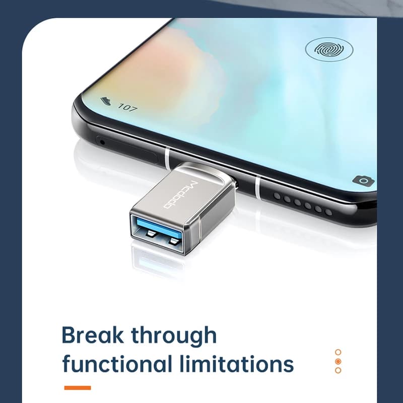 مبدل OTG مک دودو مدل OT-8730 USB-C به USB-A 3.0 — تصویر ۴