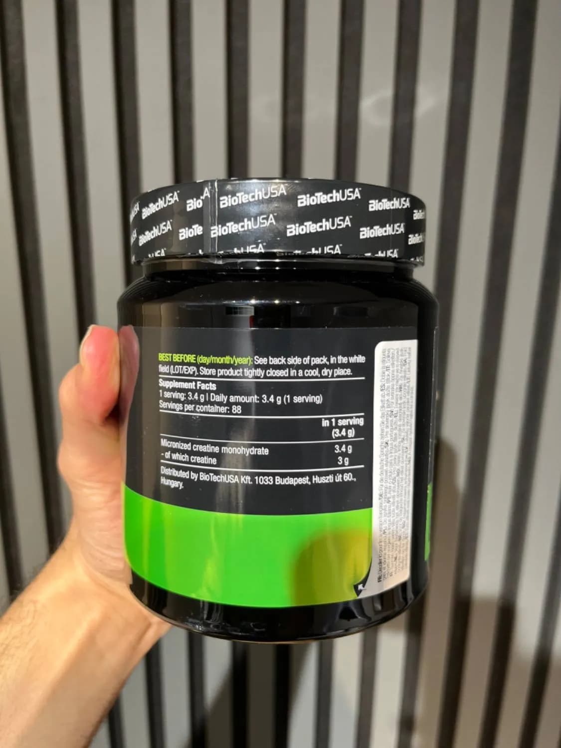 کراتین بایوتک BioTechUSA مونوهیدرات ۳۰۰ و ۵۰۰ گرم — تصویر ۵