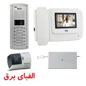 پکیج آیفون تصویری 1 تا 12 واحدی مدل tvd-1043 سپهر تابا