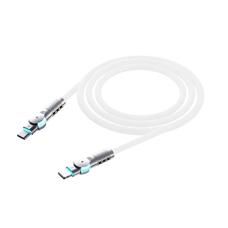 کابل شارژ پرودو مدل PORODO DHR30 WC Porodo PD-DHR30WC Charging Cable — تصویر ۴