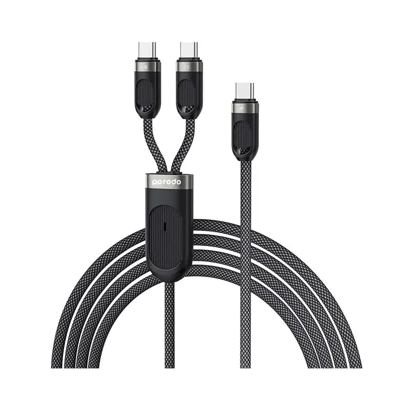 کابل شارژ پرودو مدل PORODO PD-2N1CCC
