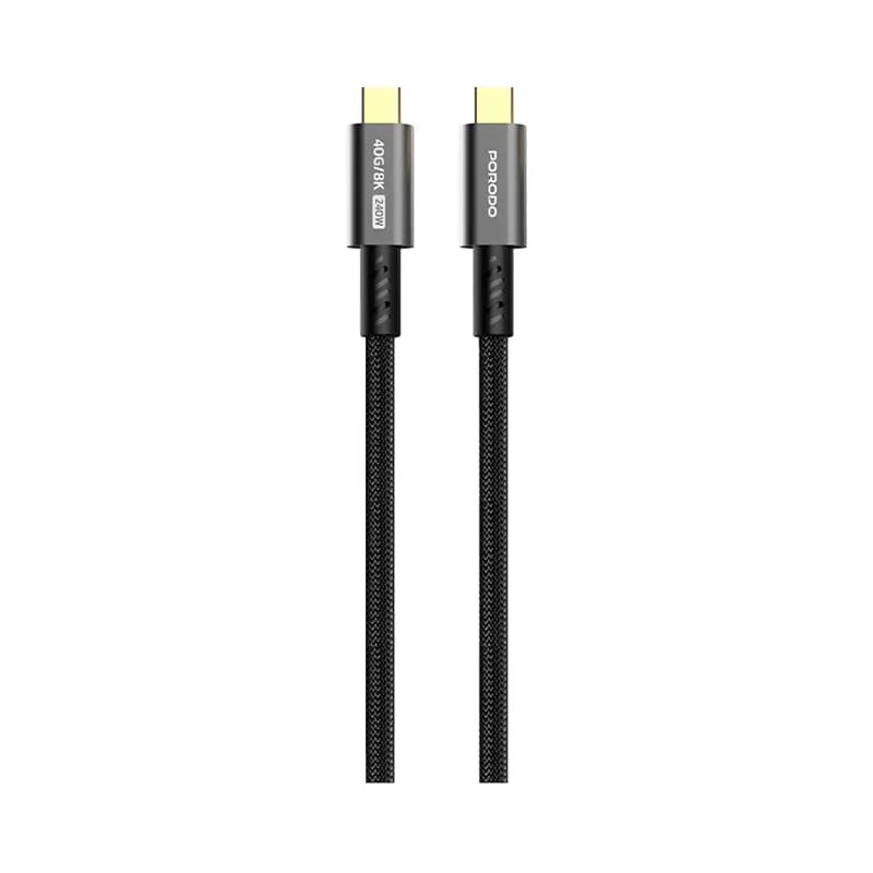 کابل شارژ پرودو مدل PORODO PD-WCC240W-BK