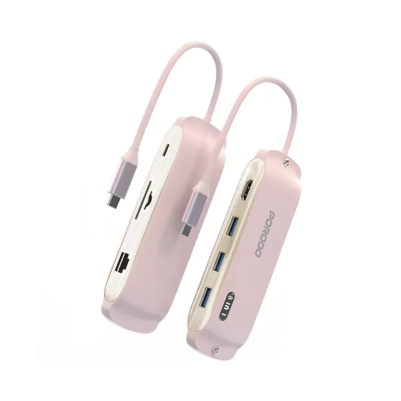 هاب مبدل 8 در 1 پرودو مدل Malone PDBS8HPK — تصویر ۲