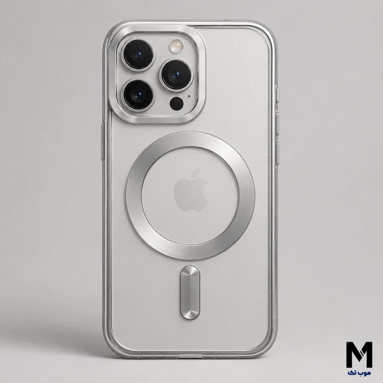 قاب آیفون iPhone 13 Pro Magsafe Clear + محافظ لنز — تصویر ۲