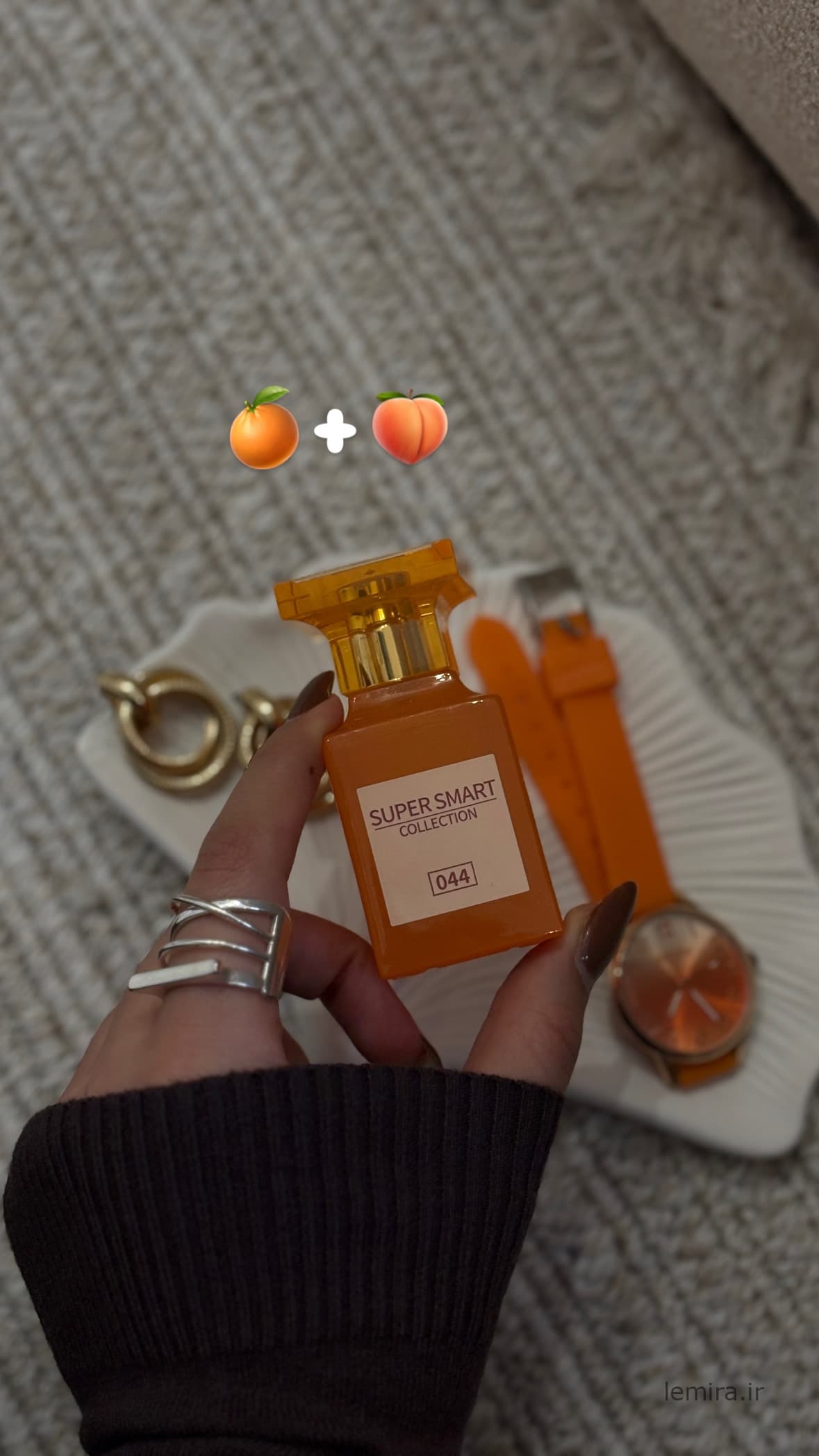 ادکلن سوپر اسمارت 25 میل کد044 | رایحه تام فورد بیتر پیچ (Tom Ford Bitter Peach) — تصویر ۳