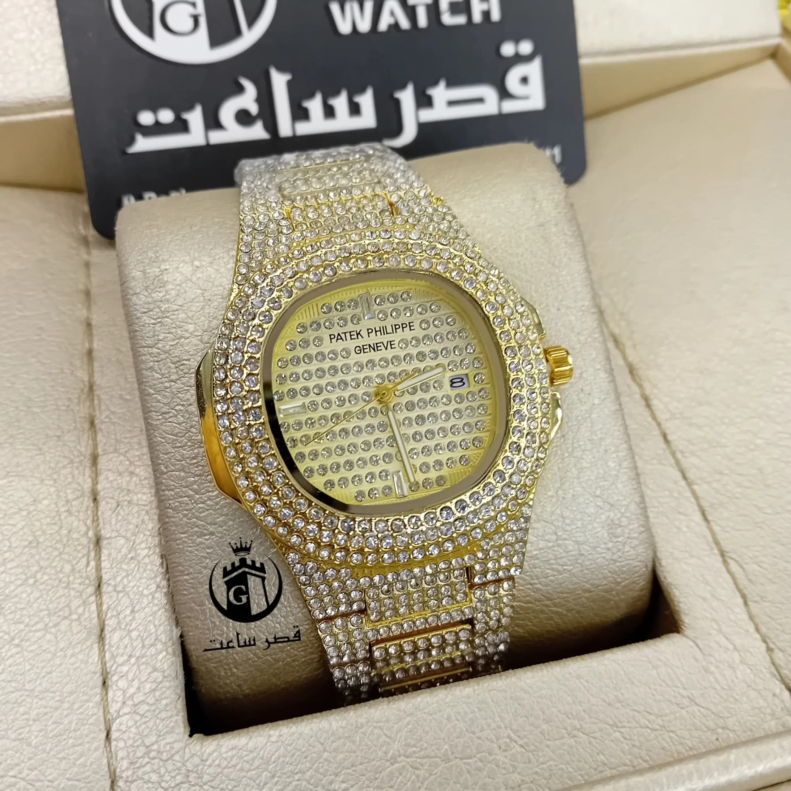 ساعت فول نگین پتک فیلیپ patek philippe 2