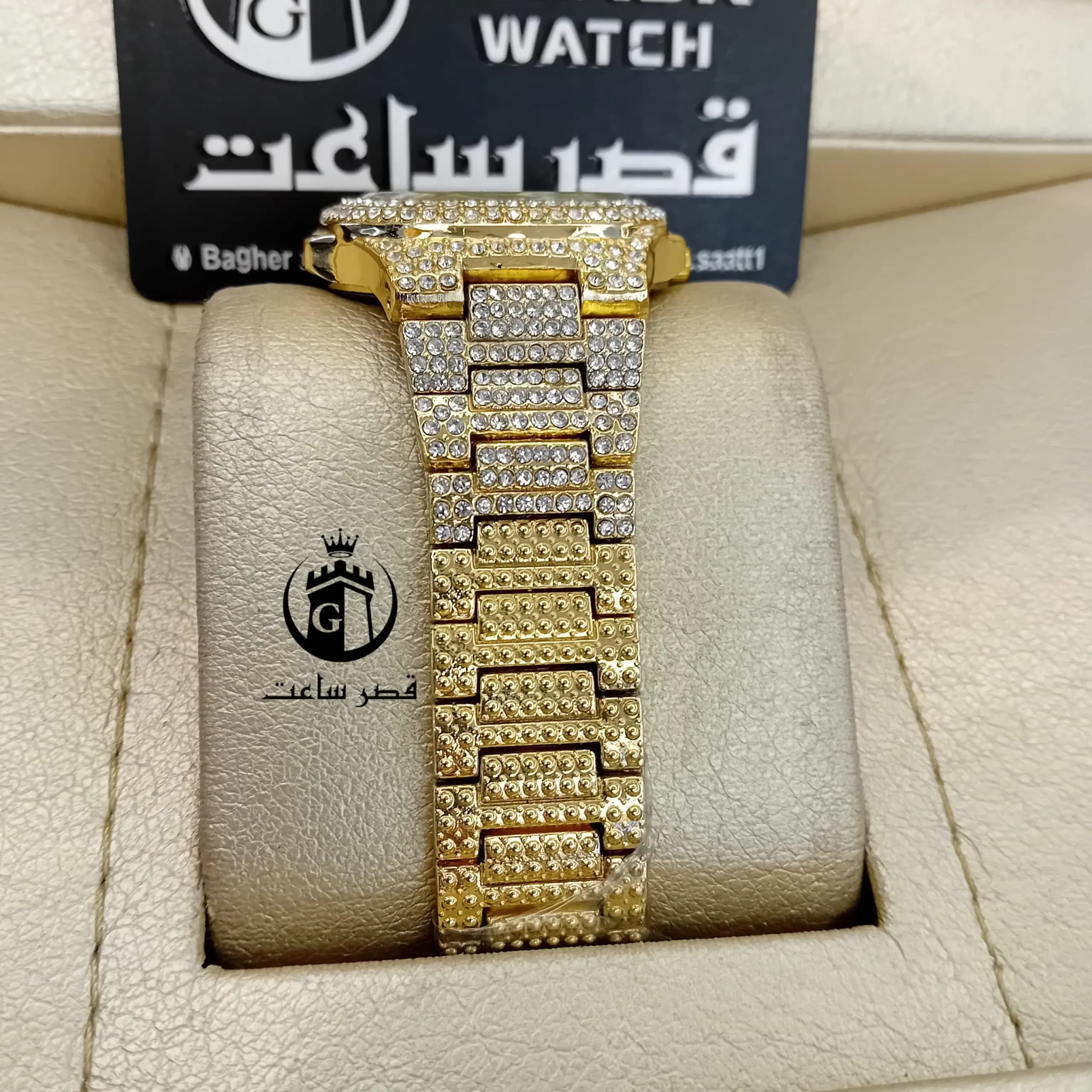 ساعت فول نگین پتک فیلیپ patek philippe 2 — تصویر ۲