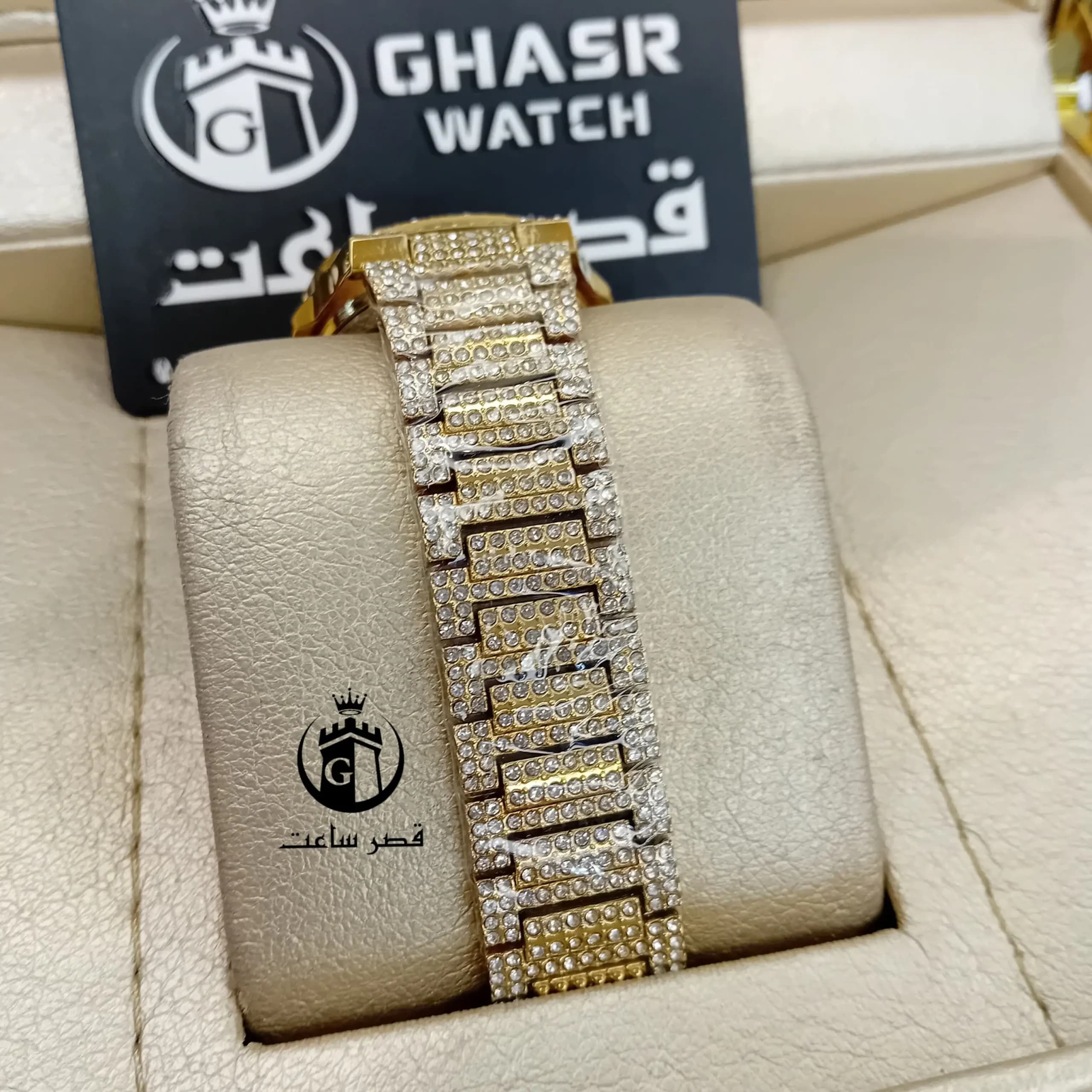 ساعت فول نگین پتک فیلیپ patek philippe — تصویر ۲