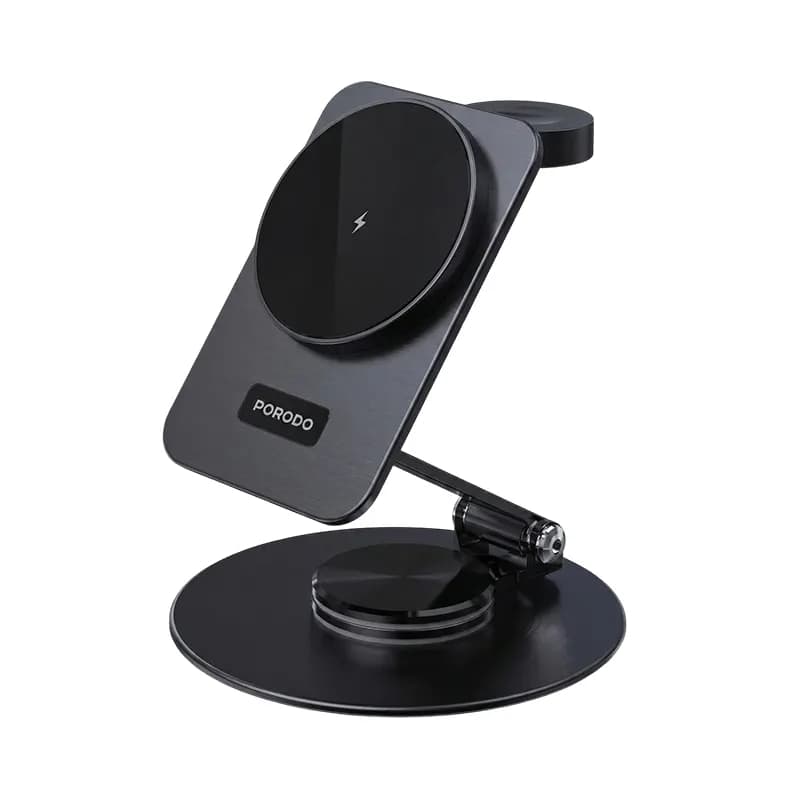 استند شارژ پرودو مدل PORODO PD-FWCH035-BK