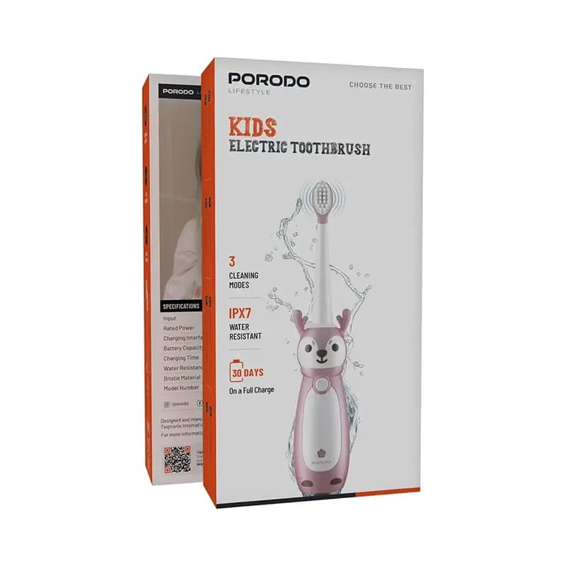 مسواک برقی کودک پرودو مدل PORODO PDLFSTK12PK — تصویر ۵