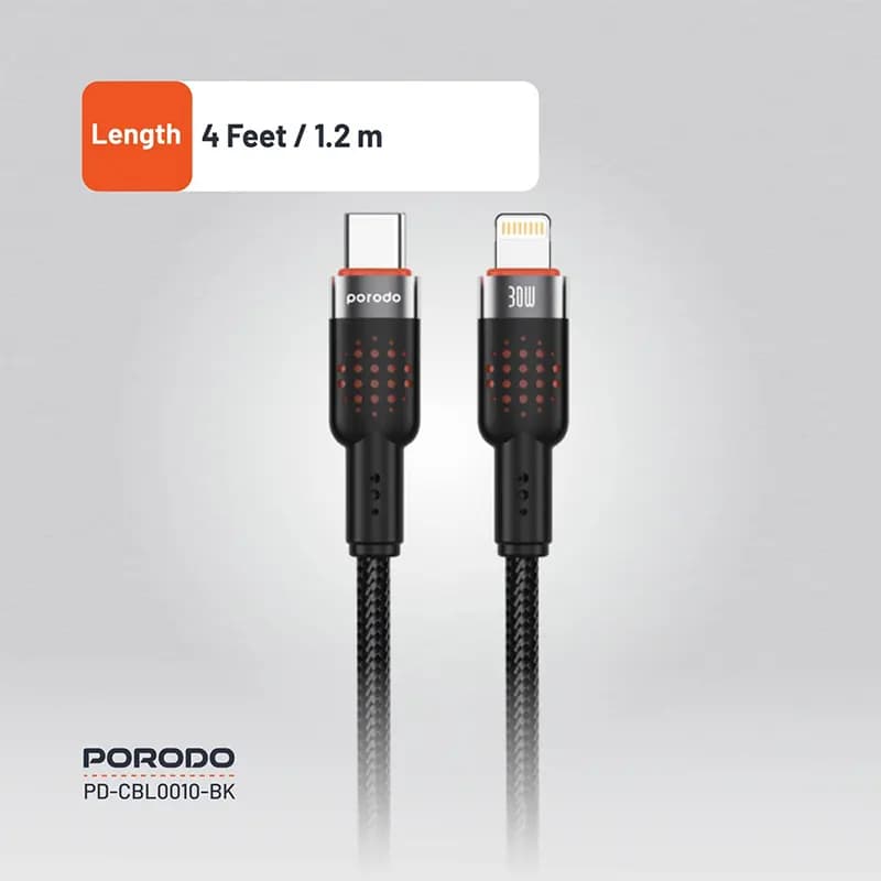 کابل شارژ پرودو مدل PORODO PDCBL0010 — تصویر ۵