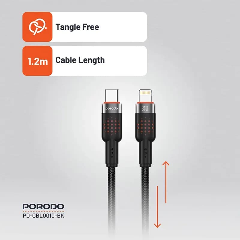 کابل شارژ پرودو مدل PORODO PDCBL0010 — تصویر ۷