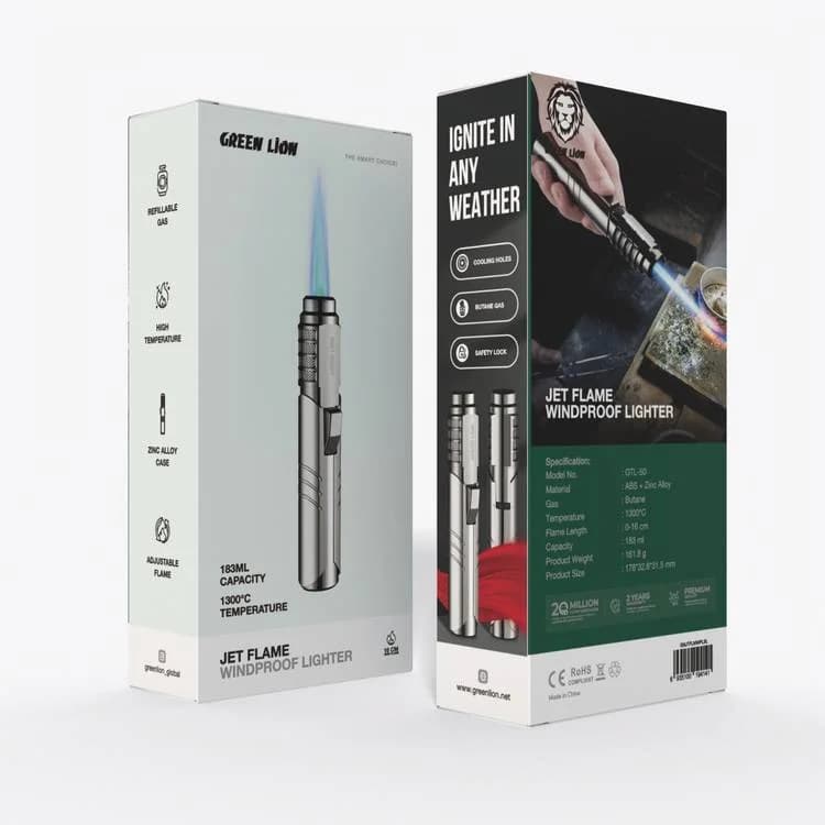 فندک اتمی مدل Jet Flame گرین لاین — تصویر ۴