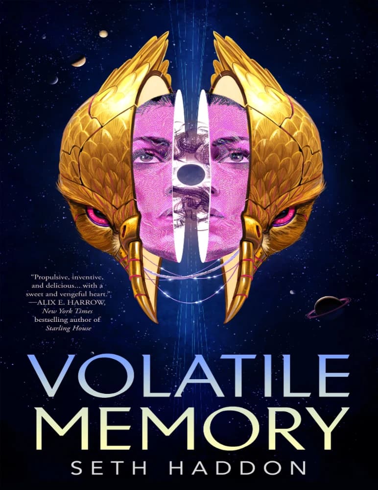 کتاب Volatile Memory (حافظه بیثبات) نسخه انگلیسی PDF | Seth Haddon