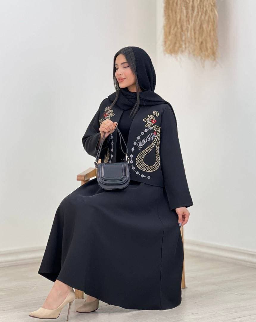 کت و سارافون مدل ثمر باکیفیت و خوش‌دوخت — تصویر ۳