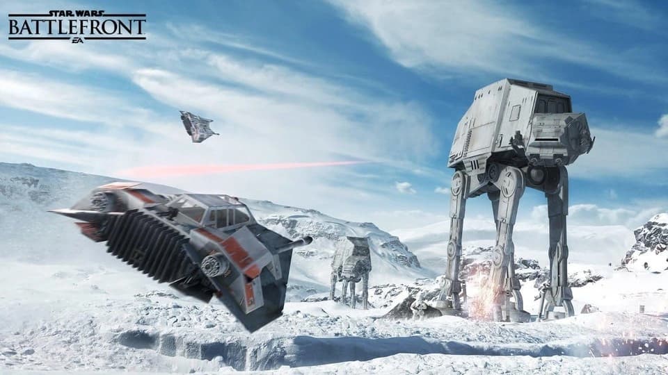 دیسک بلوری بازی Star Wars Battlefront PS4 — تصویر ۲