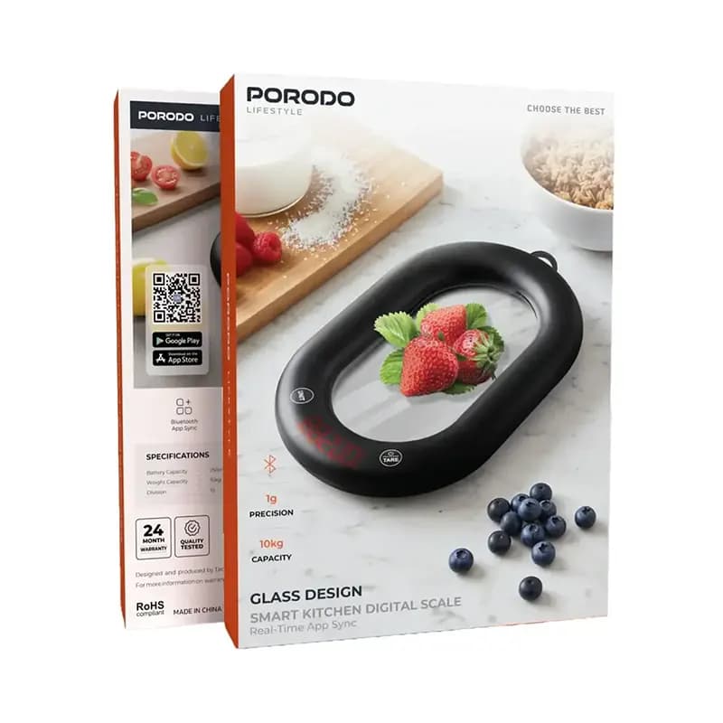ترازوی آشپزخانه پرودو مدل PORODO PDLFSTCK838BK — تصویر ۶
