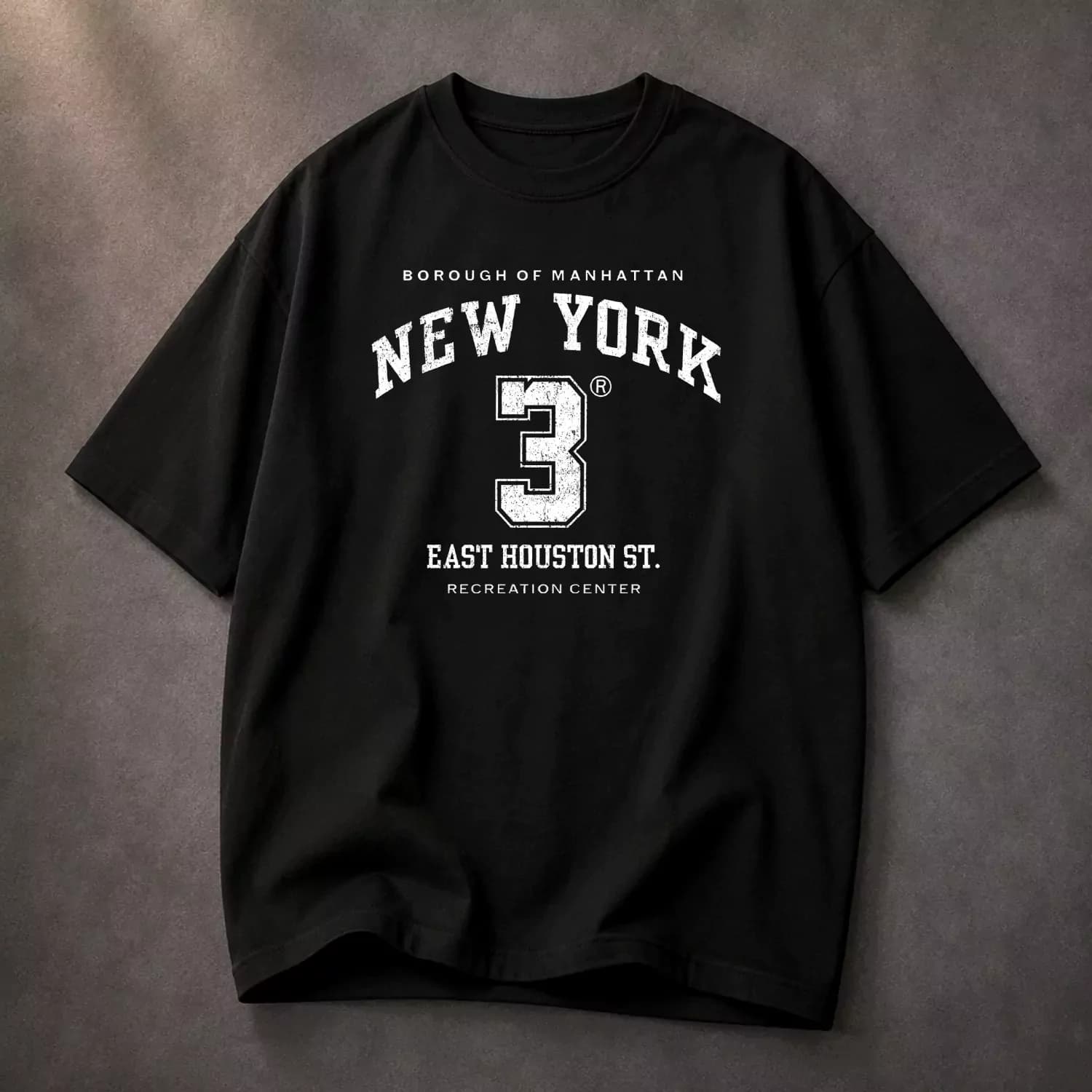 تیشرت پنبه دو نخ طرح نیویورک Manhattan New York — تصویر ۲
