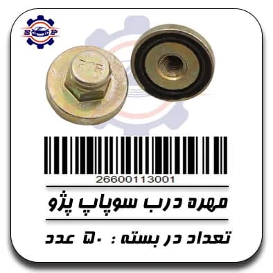 مهره درب سوپاپ پژو