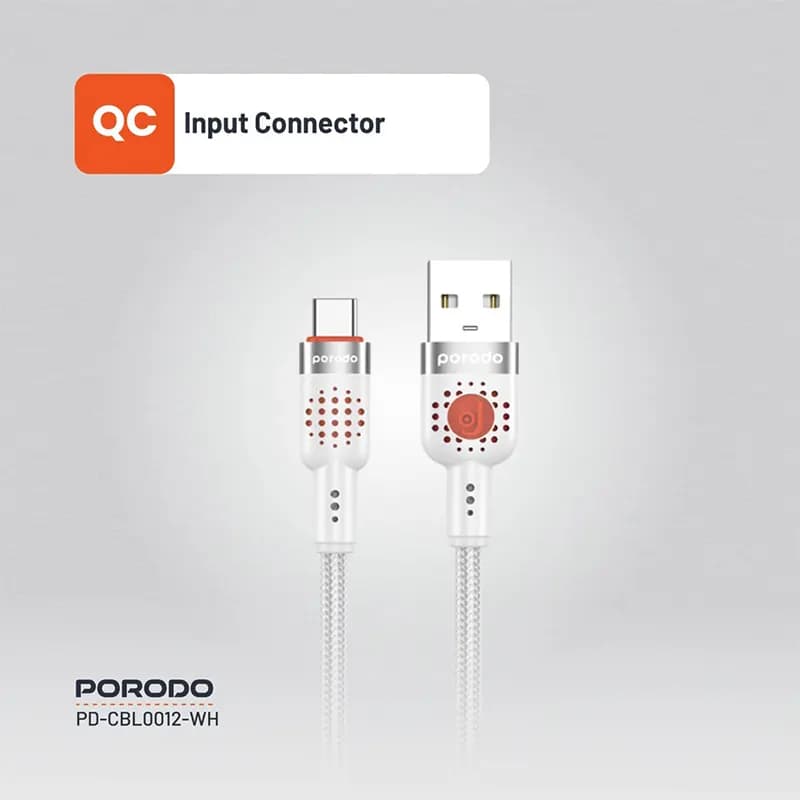 کابل شارژ پرودو مدل PORODO PD-CBL0012-BK — تصویر ۶